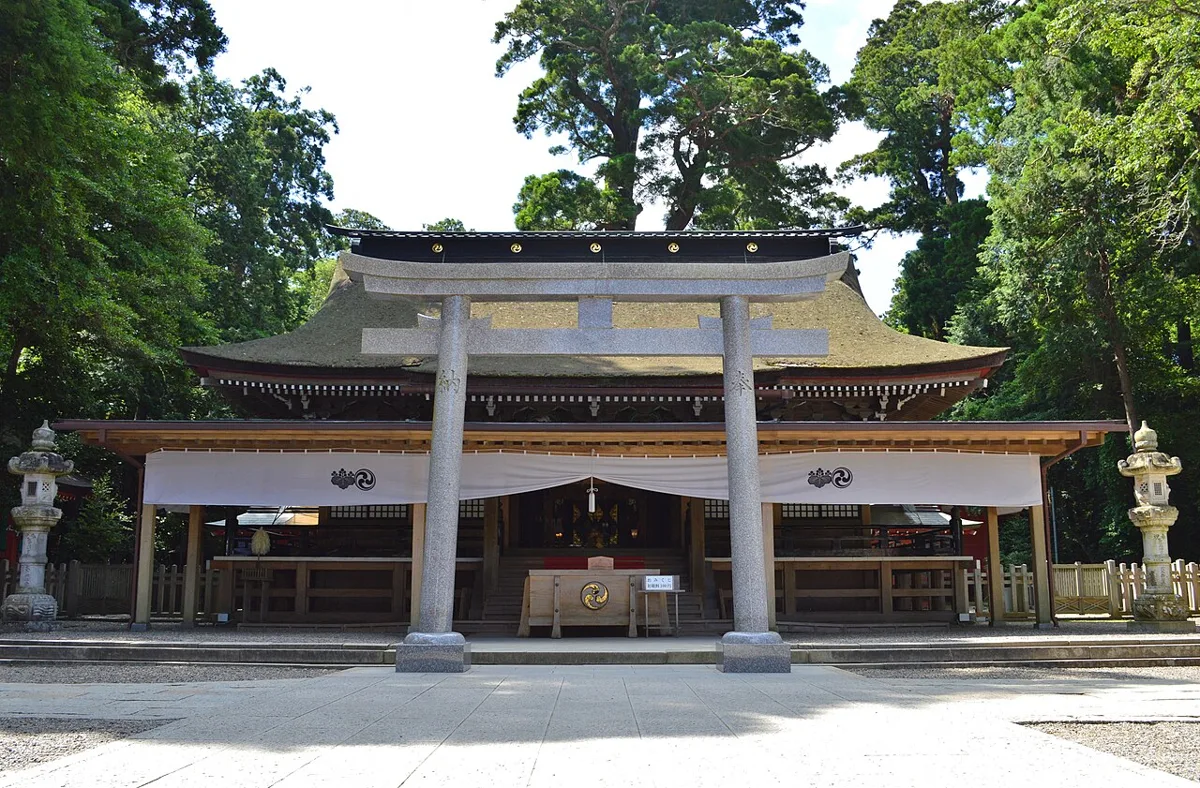 鹿島神宮の拝殿