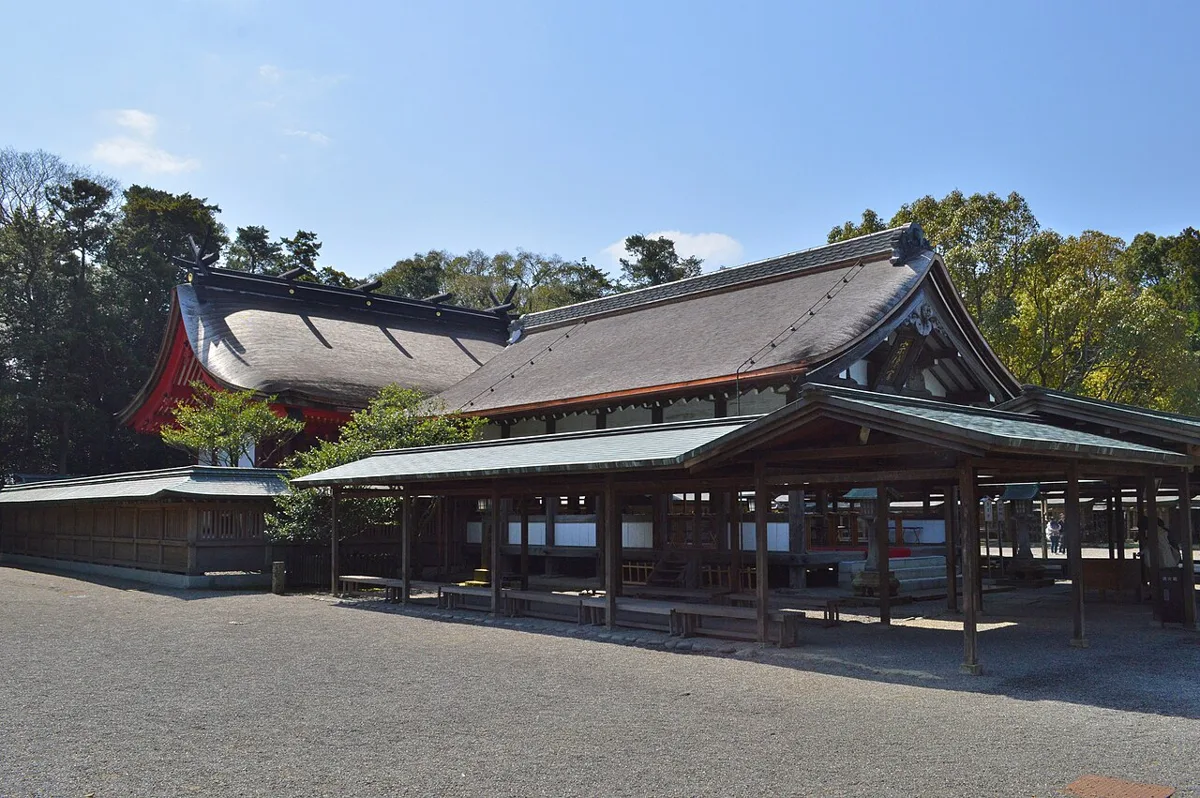 宗像大社 辺津宮の社殿