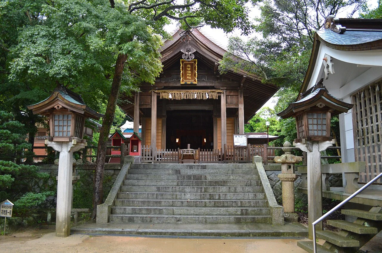 志賀海神社の拝殿