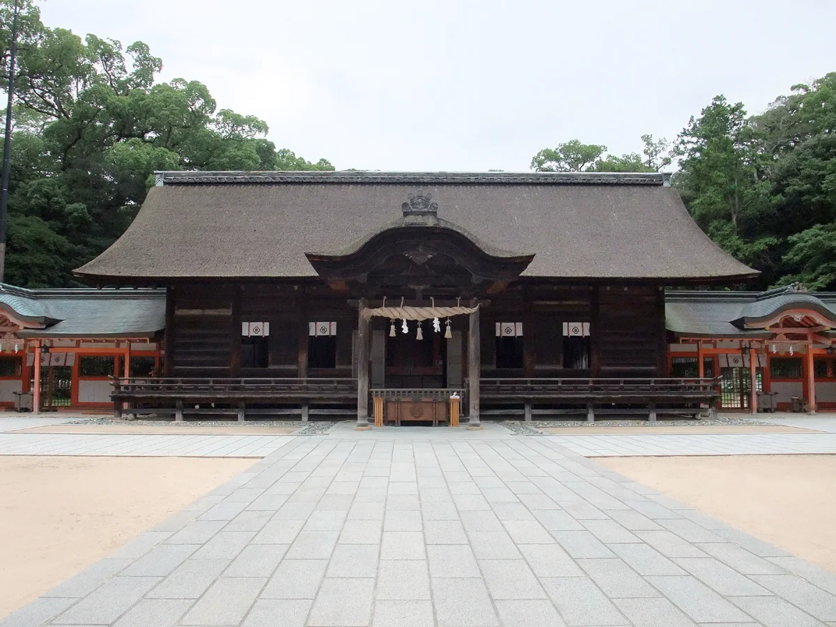 大山祇神社の拝殿