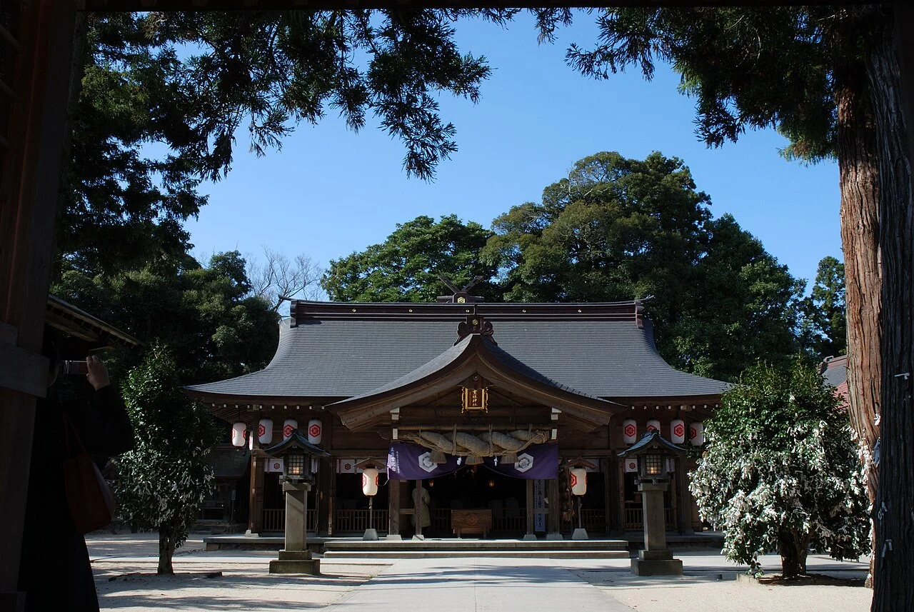 八重垣神社の拝殿